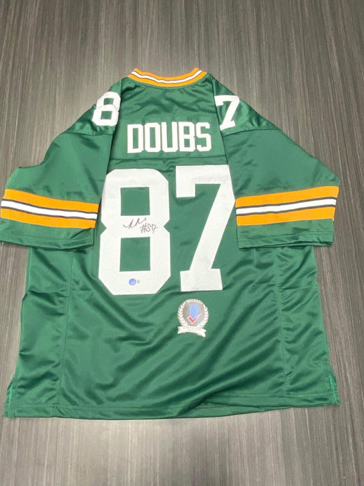 Romeo Doubs Green Bay Packers Autographed Custom Jersey Beckett