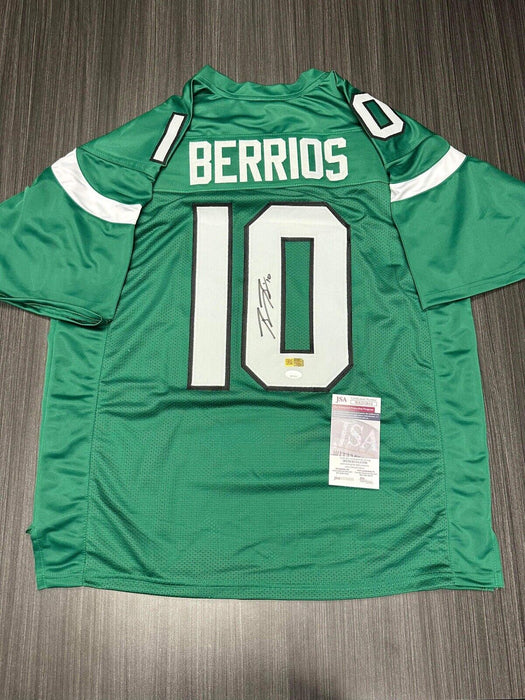 Braxton Berrios New York Jets Autographed Custom Jersey JSA