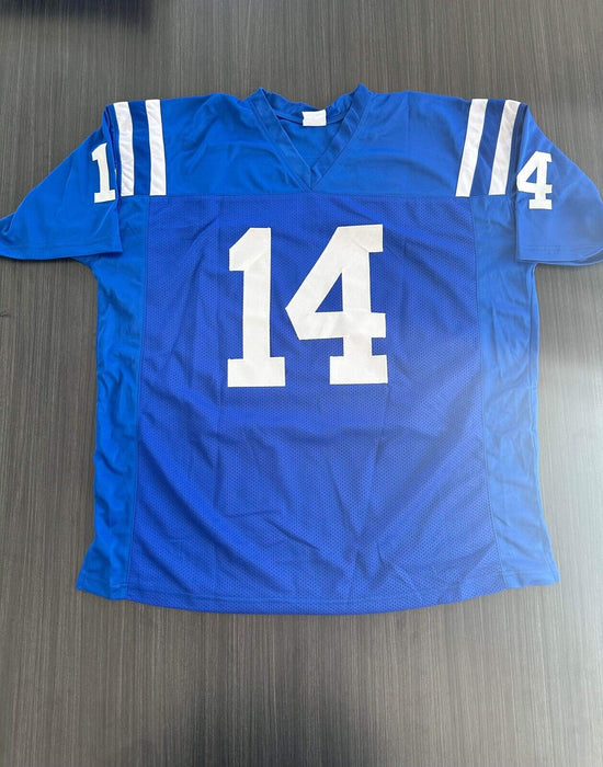 Alec Pierce Indianapolis Colts Autographed Custom Jersey JSA