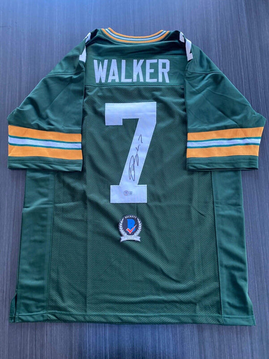 Quay Walker Green Bay Packers Autographed Custom Jersey Beckett