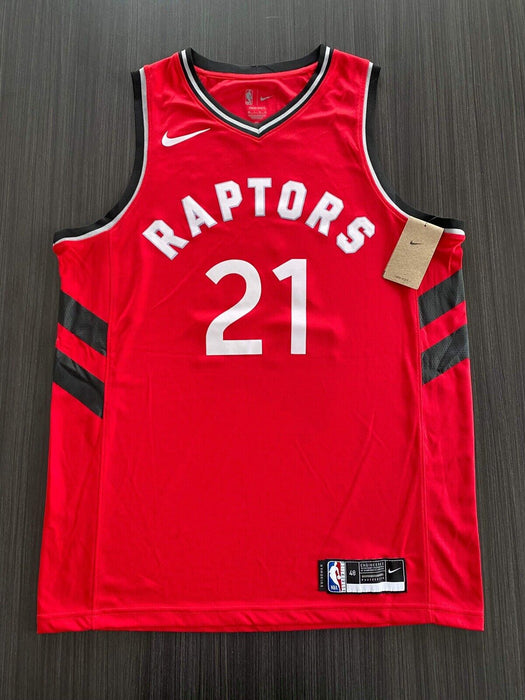 Thaddeus Young Toronto Raptors Autographed Custom Jersey JSA