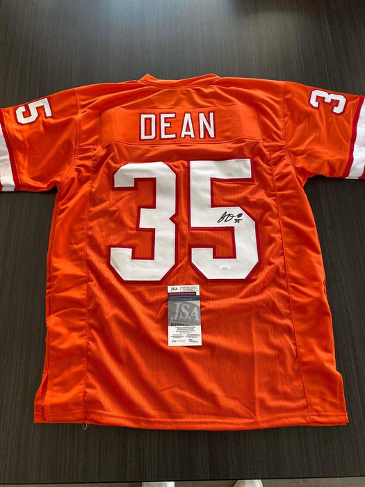 Jamel Dean Tampa Bay Buccaneers Autographed Custom Jersey JSA