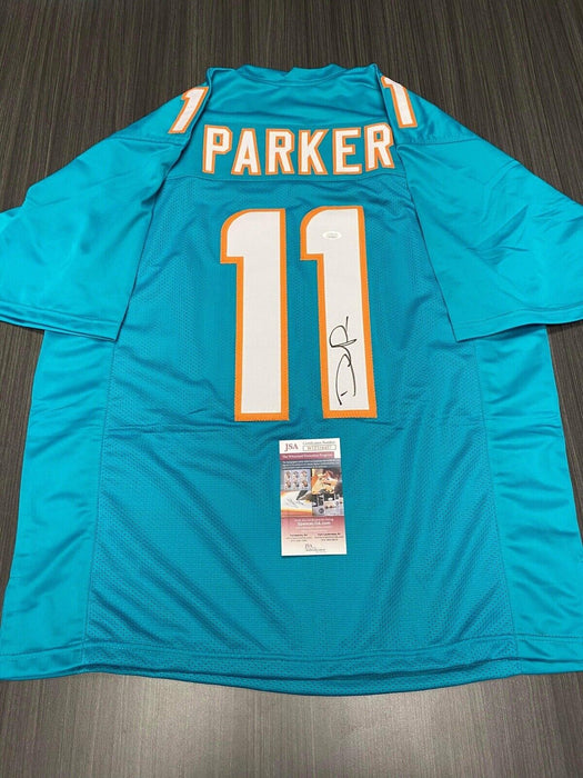 DeVante Parker Miami Dolphins Autographed Custom Jersey JSA