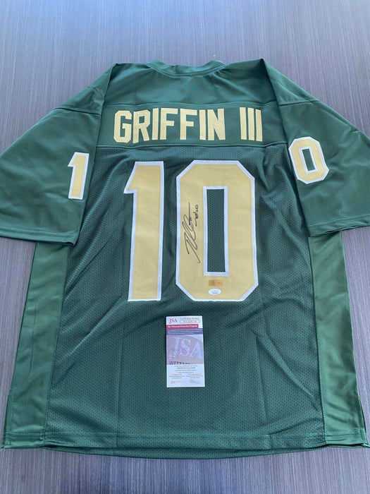 Robert Griffin III Baylor Bears Autographed Custom Jersey JSA