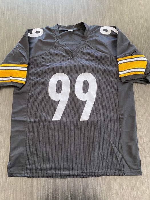 Brett Keisel Pittsburgh Steelers Autographed Custom Jersey Beckett