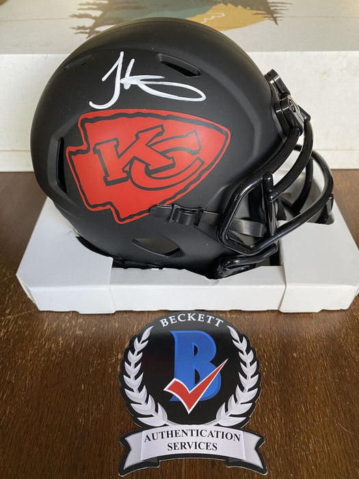 Tyreek Hill Kansas City Chiefs Autographed  Mini Helmet Beckett