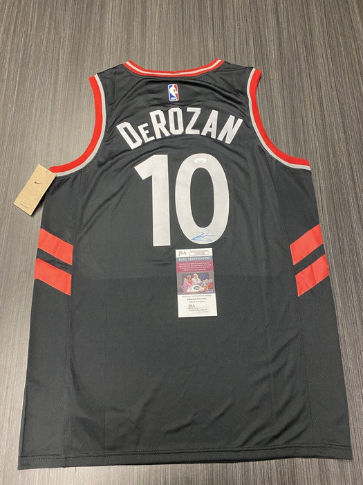 DeMar DeRozan Toronto Raptors Autographed Custom Jersey JSA