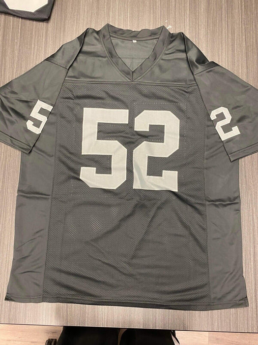 Denzel Perryman Las Vegas Raiders Autographed Custom Jersey JSA