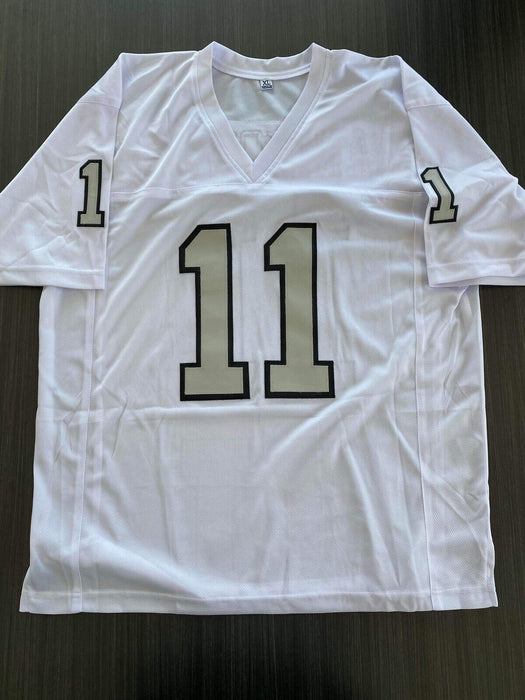 Sebastian Janikowski Oakland Raiders Autographed Custom Jersey JSA