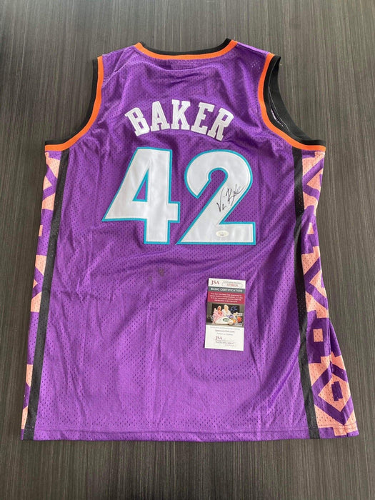 Vin Baker Milwaukee Bucks Autographed Custom All Star Game Jersey JSA