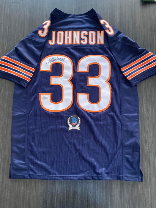 Jaylon Johnson Chicago Bears Autographed Custom Jersey Beckett