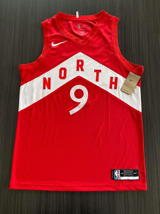 Serge Ibaka Toronto Raptors Autographed Custom Finals Jersey JSA