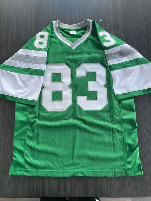 Vince Papale Philadelphia Eagles Autographed Custom Jersey JSA Inscribed