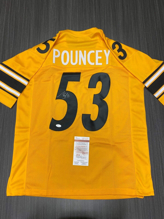 Maurkice Pouncey Pittsburgh Steelers Autographed Custom Jersey JSA