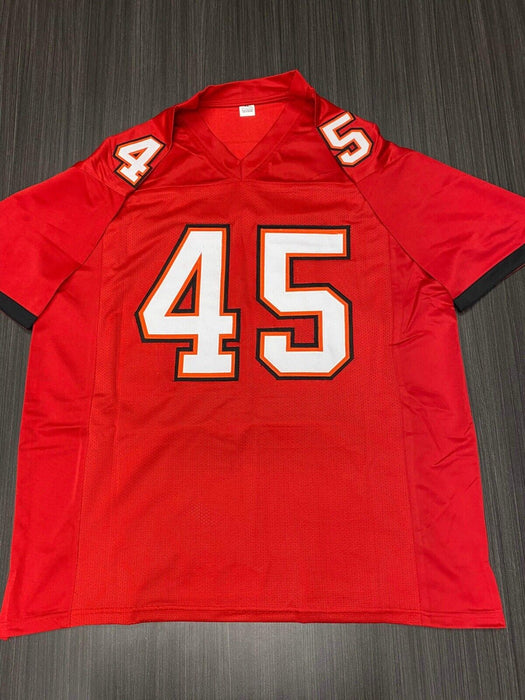 Devin White Tampa Bay Buccaneers Autographed Custom Jersey Beckett