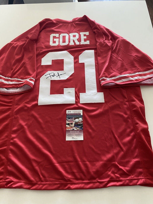 Frank Gore San Francisco 49ers Autographed Custom Jersey JSA