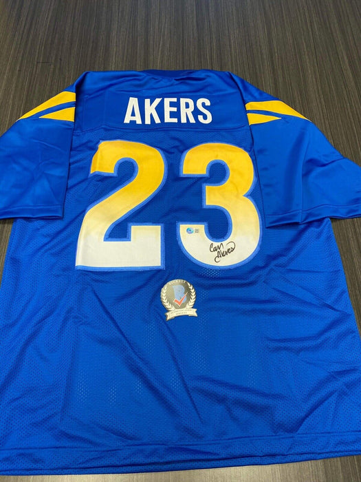 Cam Akers Los Angeles Rams Autographed Custom Jersey Beckett