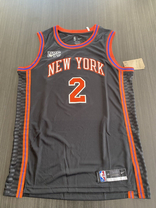 Miles McBride New York Knicks Autographed Custom Jersey JSA