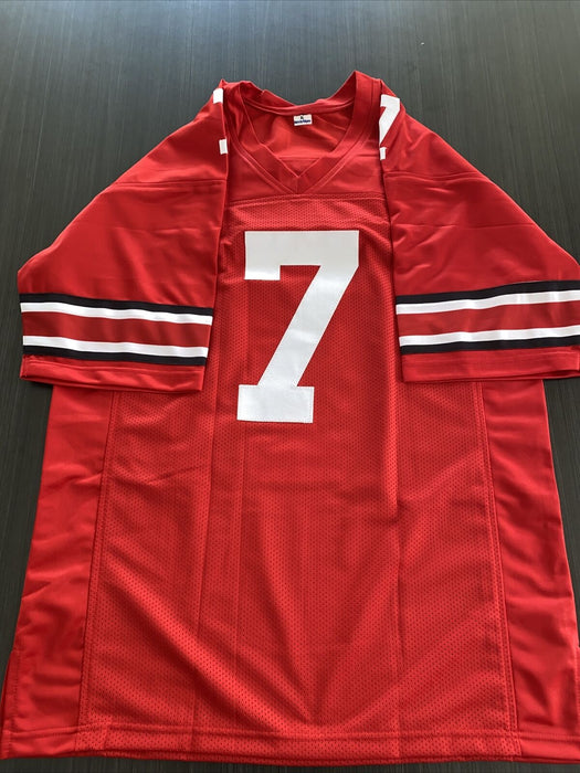 Dwayne Haskins Ohio State Buckeyes Autographed Custom Jersey JSA