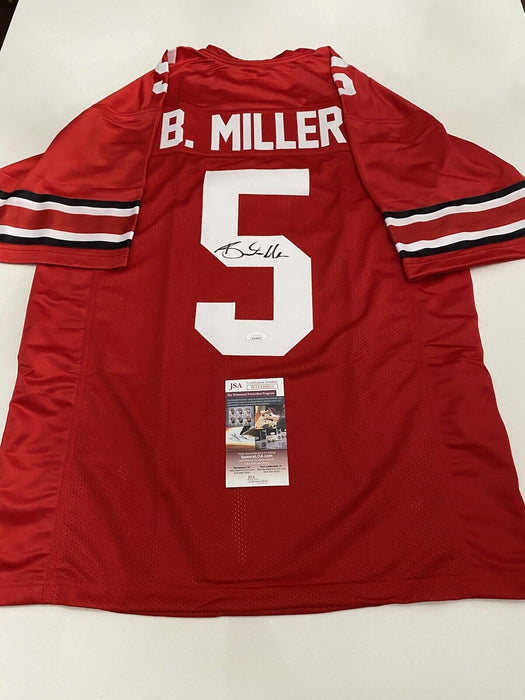 Braxton Miller Ohio State Buckeyes Autographed Custom Jersey JSA