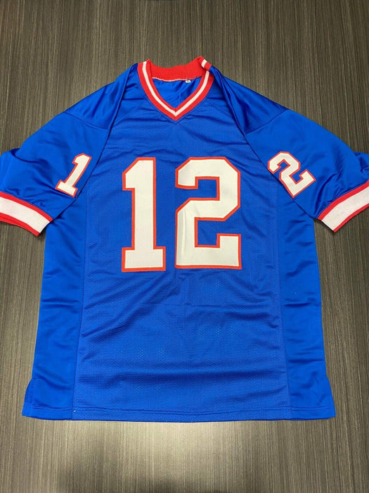 Jim Kelly Buffalo Bills Autographed Custom Jersey Beckett