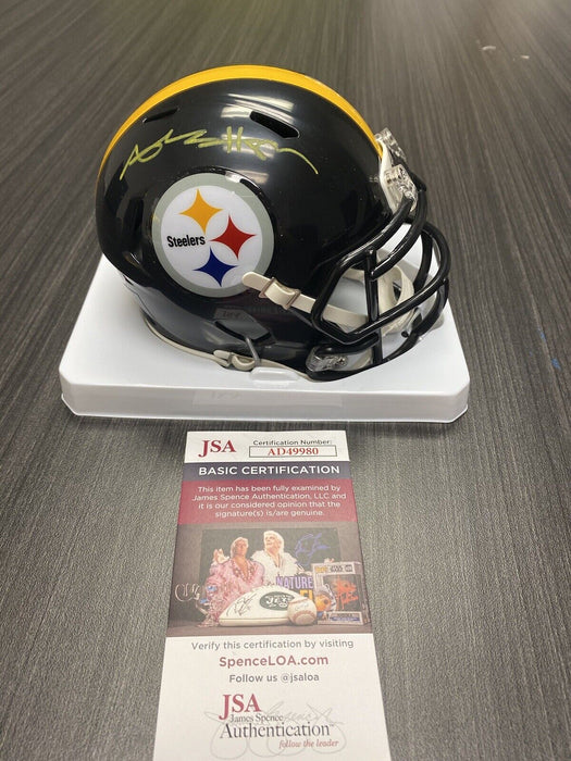 Antonio Brown Pittsburgh Steelers Autographed  Mini Helmet JSA