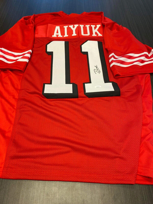 Brandon Aiyuk San Francisco 49ers Autographed Custom Jersey JSA