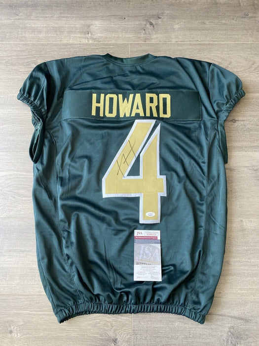 Xavien Howard Baylor Bears Autographed Custom Game Cut Jersey JSA