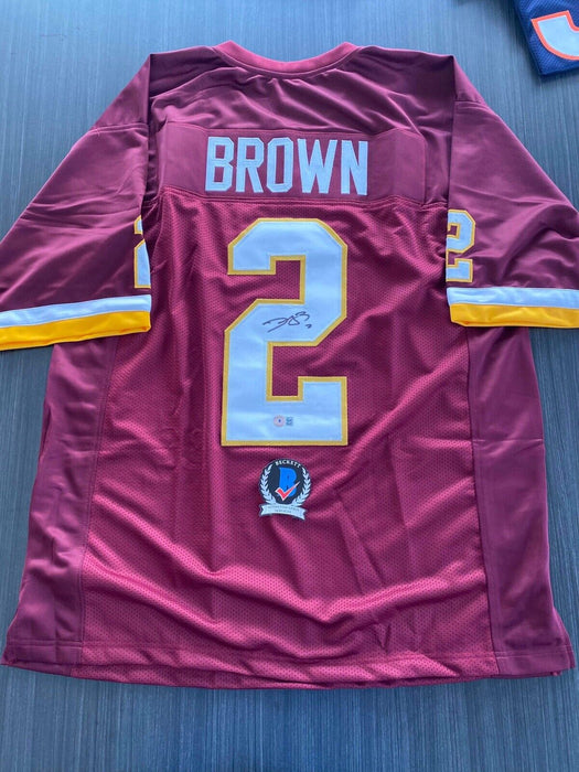 Dyami Brown Washington Redskins Autographed Custom Jersey Beckett