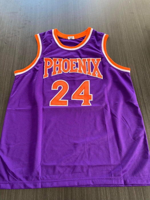 Tom Chambers Phoenix Suns Autographed Custom Jersey PSA