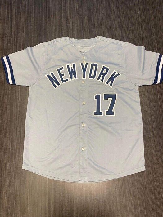 Aaron Boone New York Yankees Autographed Custom Jersey JSA