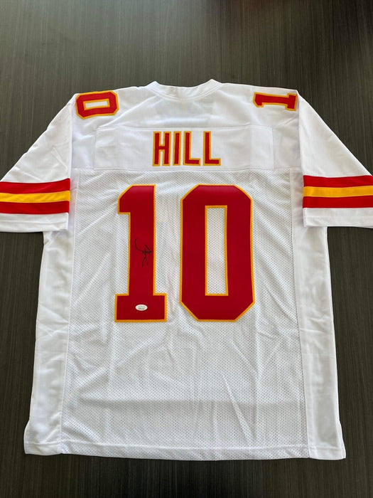 Tyreek Hill Kansas City Chiefs Autographed Custom Jersey JSA