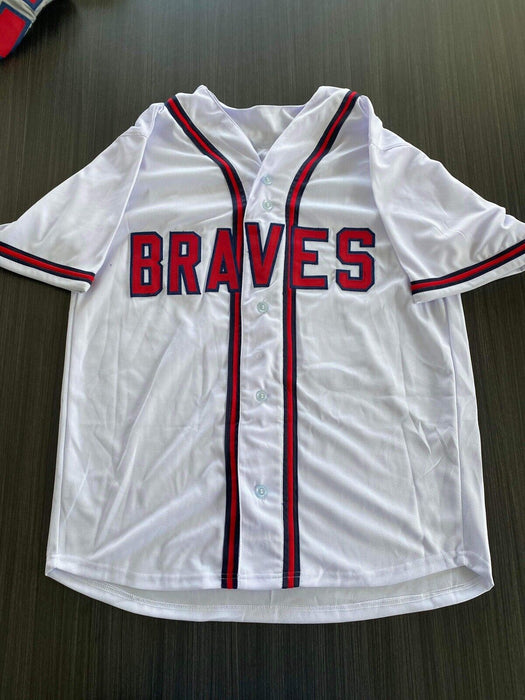 Gary Sheffield Atlanta Braves Autographed Custom Jersey PSA