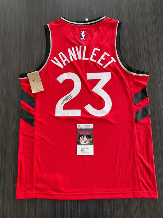 Fred VanVleet Toronto Raptors Autographed Custom Jersey JSA