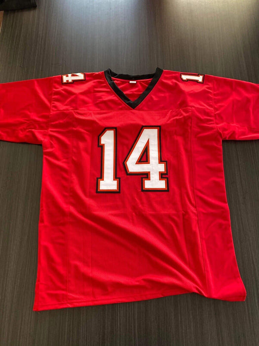 Brad Johnson Tampa Bay Buccaneers Autographed Custom Jersey JSA