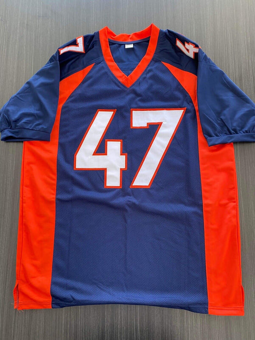 John Lynch Denver Broncos Autographed Custom Jersey Beckett