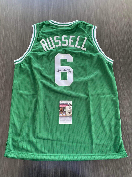 Bill Russell Boston Celtics Autographed Custom Jersey JSA