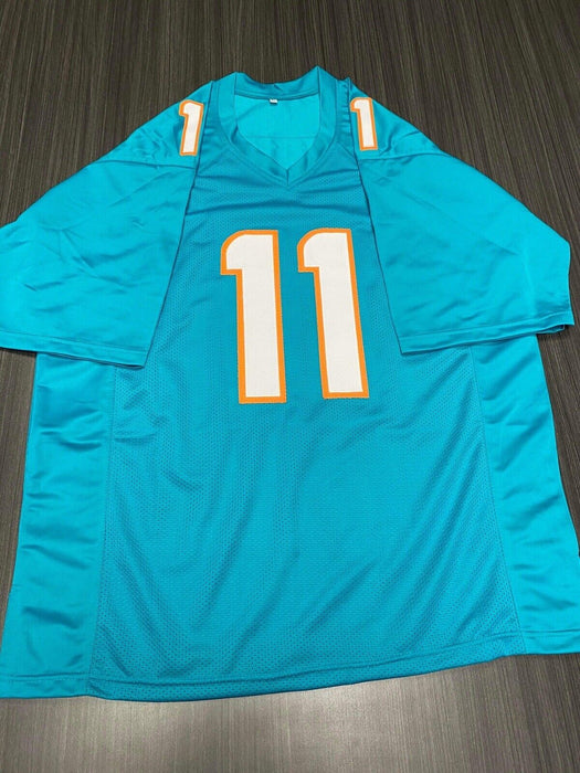 DeVante Parker Miami Dolphins Autographed Custom Jersey JSA