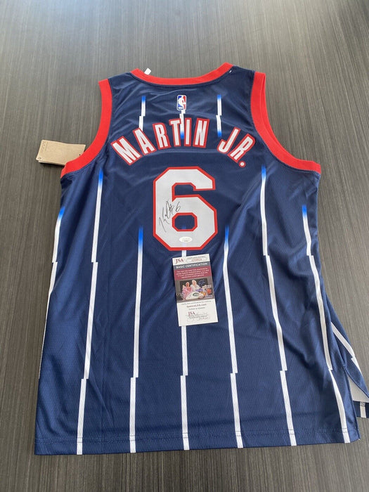 Kenyon Martin Jr Houston Rockets Autographed Custom Jersey JSA