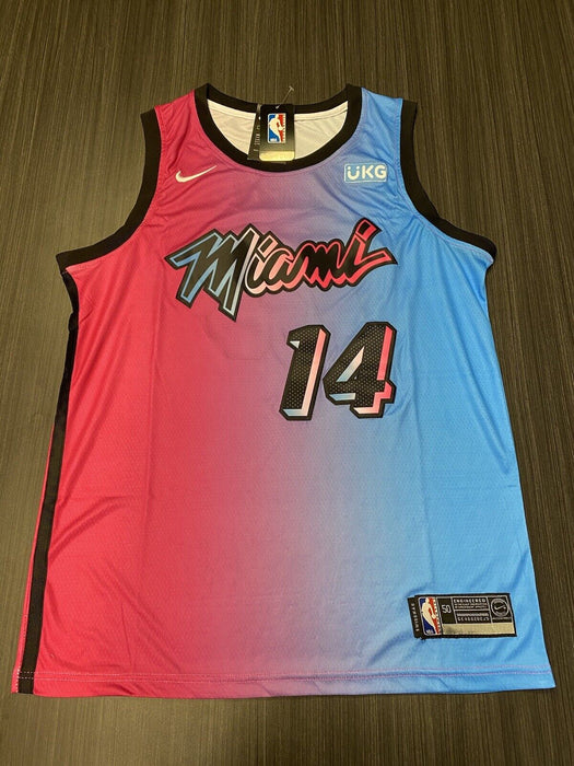 Tyler Herro Miami Heat Autographed Custom Jersey JSA