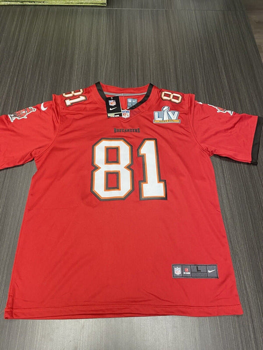 Antonio Brown Tampa Bay Buccaneers Autographed Custom Super Bowl Jersey JSA