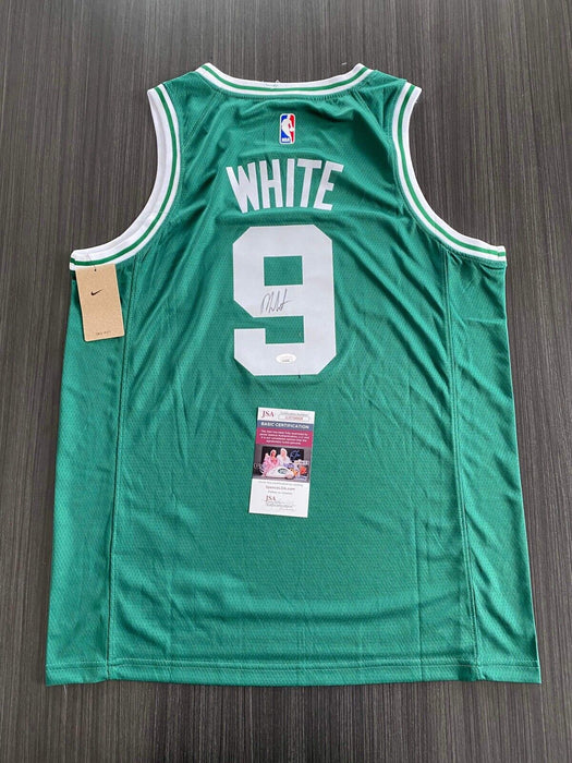 Derrick White Boston Celtics Autographed Custom Jersey JSA