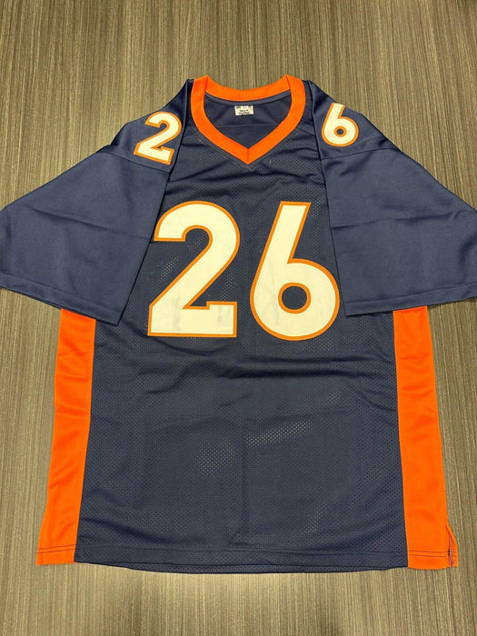 Clinton Portis Denver Broncos Autographed Custom Jersey JSA