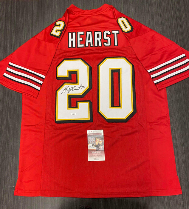 Garrison Hearst San Francisco 49ers Autographed Custom Jersey JSA