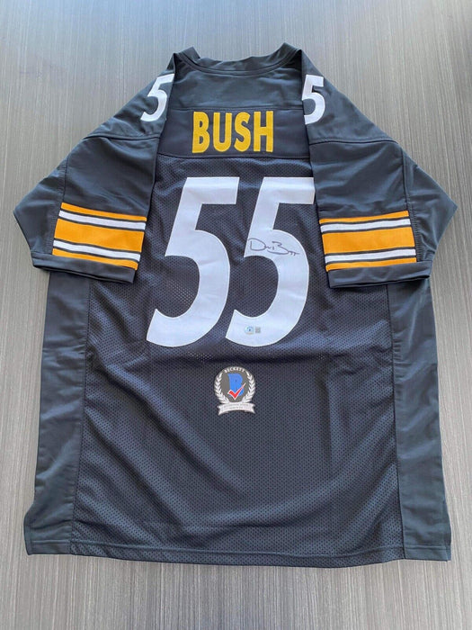 Devin Bush Pittsburgh Steelers Autographed Custom Jersey Beckett