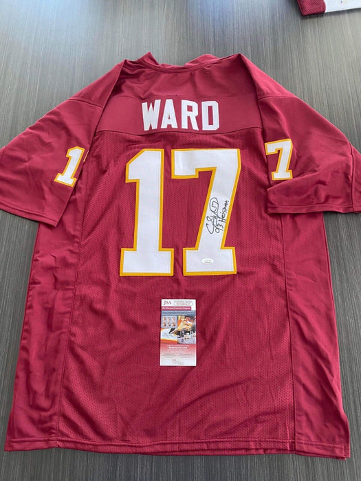 Charlie Ward Florida State Seminoles Autographed Custom Jersey JSA Inscribed