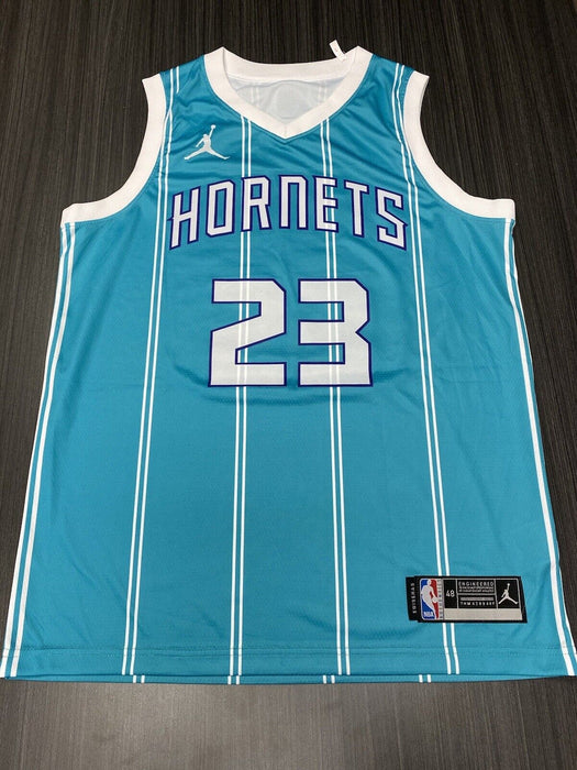 Kai Jones Charlotte Hornets Autographed Custom Jersey JSA