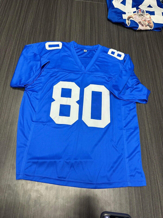 Jeremy Shockey New York Giants Autographed Custom Jersey JSA