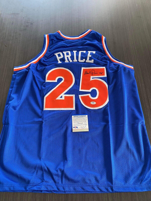 Mark Price Cleveland Cavaliers Autographed Custom Jersey PSA