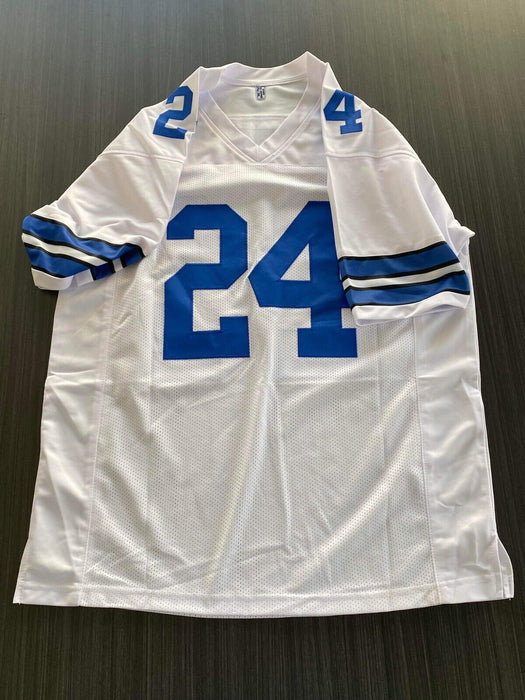 Larry Brown Dallas Cowboys Autographed Custom Jersey JSA Inscribed